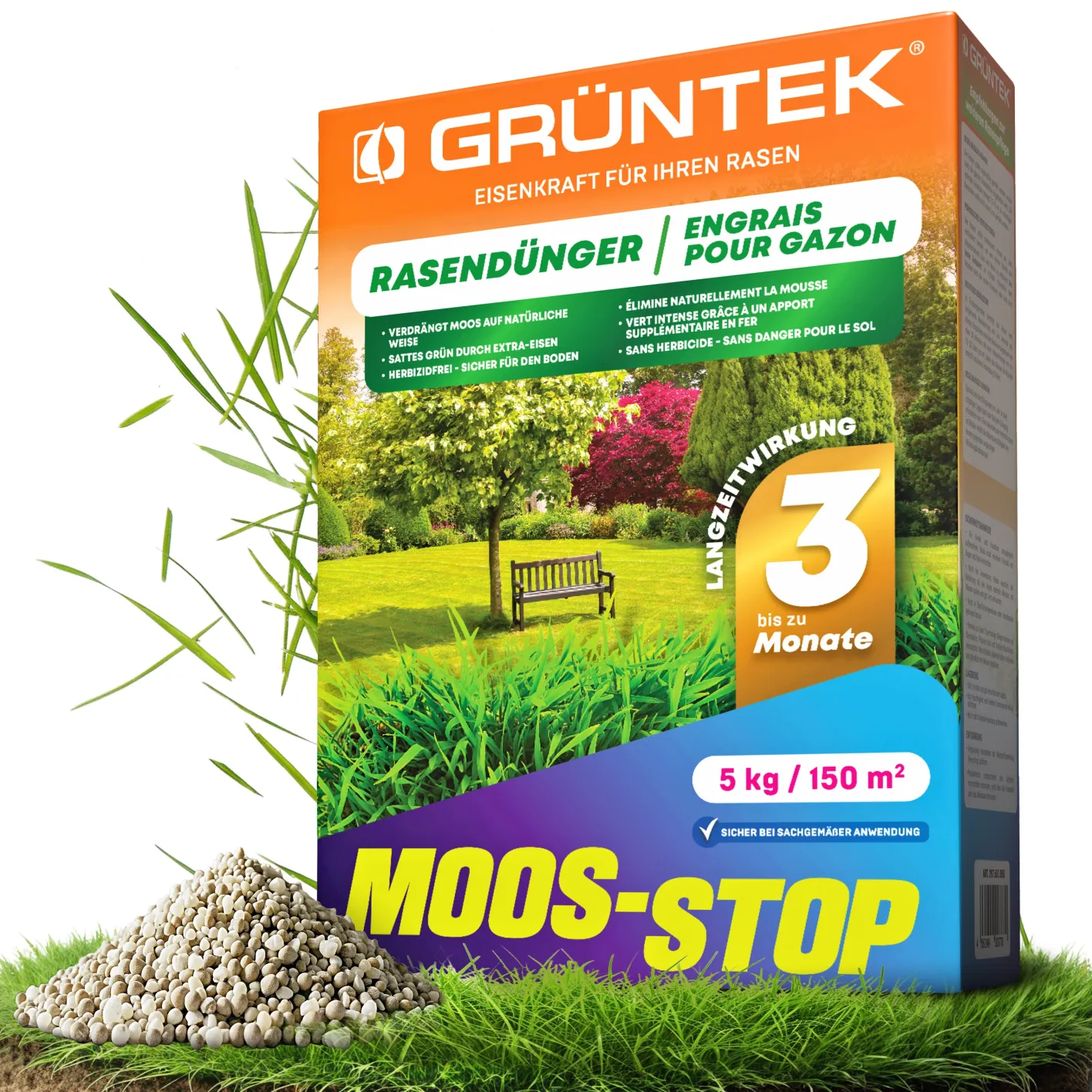 GRÜNTEK Dünger Moos-Stop