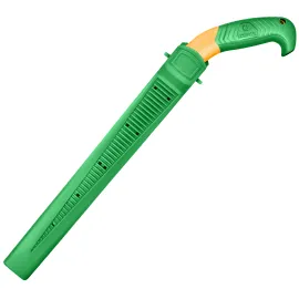 GRÜNTEK Gartensäge BARRAKUDA 300 mm, Baumsäge, Impuls gehärtete aggressive Spezial-Zahnung, Handsäge, rutschfester gummierter Griff, praktischer Halter mit Gürtelclip, Holzsäge Säge Astsäge