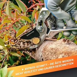 GRÜNTEK Gartenschere SILBERSCHNITT